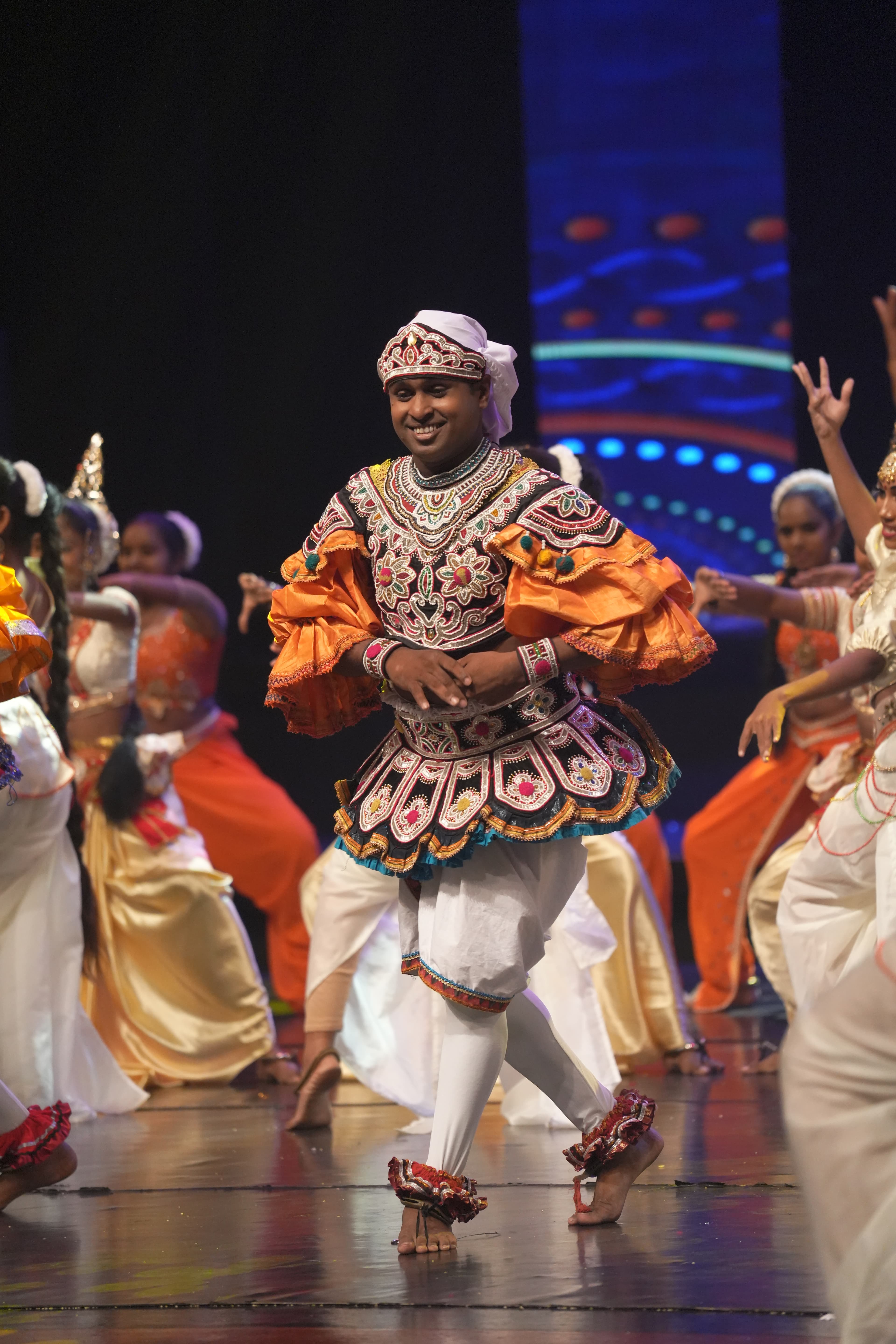 Low Country dancer performing on stage
